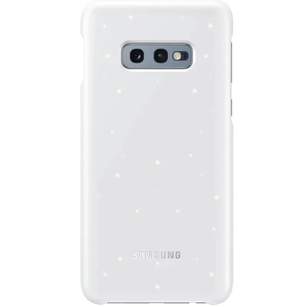 Husa Cover Led Samsung pentru Samsung Galaxy S10e Alb