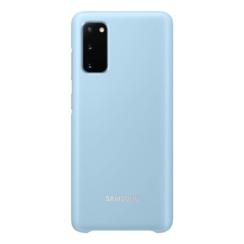 Husa Cover Led Samsung pentru Samsung Galaxy S20 Albastru thumb
