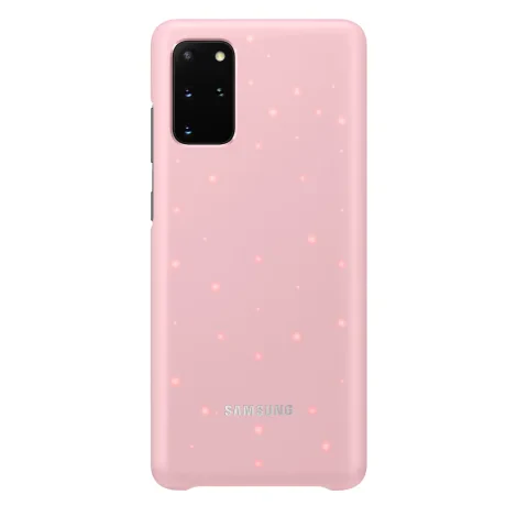 Husa Cover Led Samsung pentru Samsung Galaxy S20 Plus Roz
