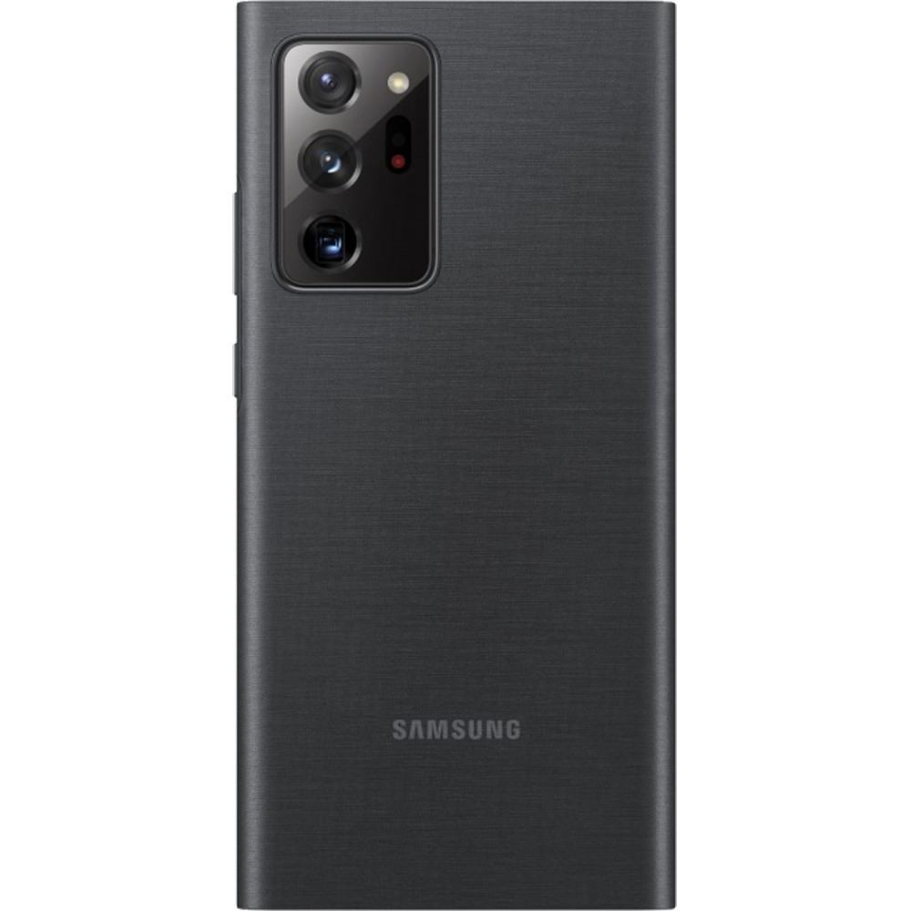 Husa Cover Led View Samsung pentru Samsung Galaxy Note 20 Ultra Negru thumb