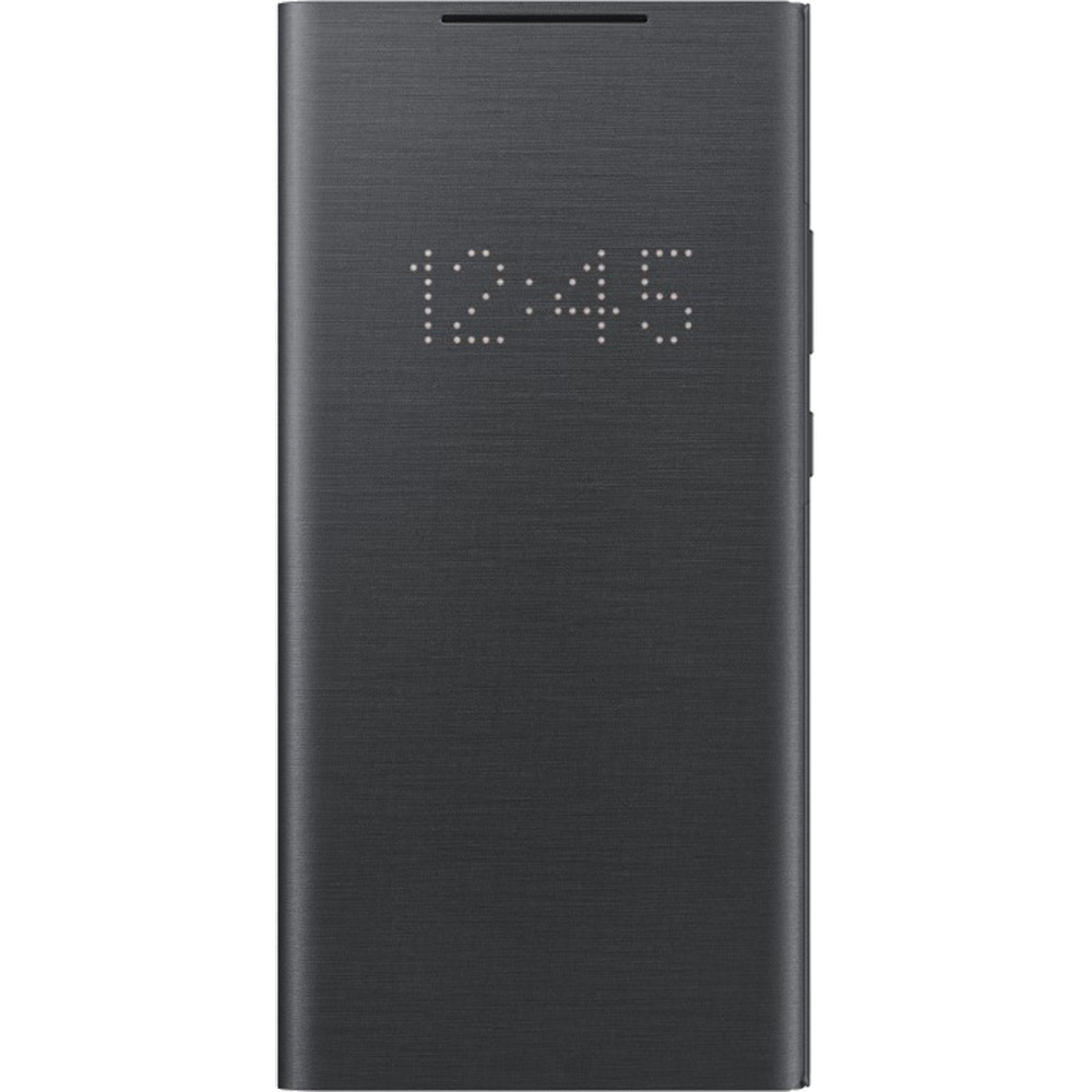 Husa Cover Led View Samsung pentru Samsung Galaxy Note 20 Ultra Negru thumb