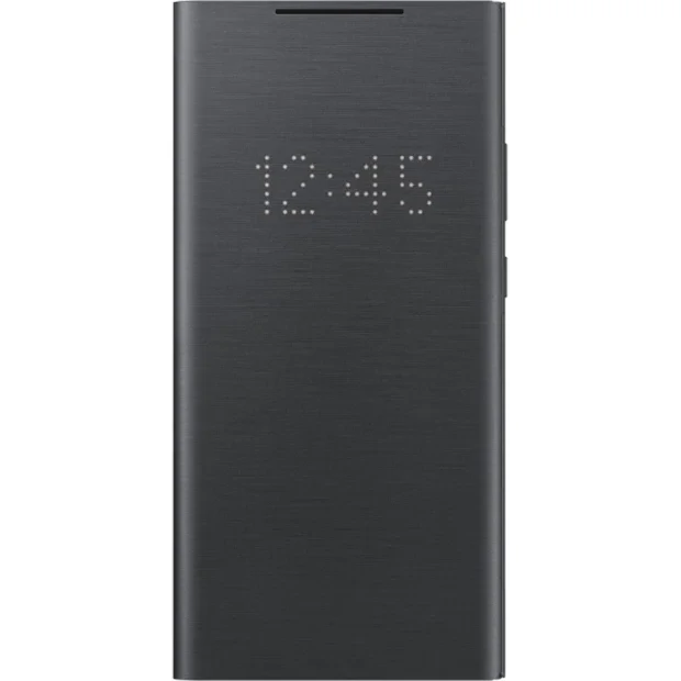 Husa Cover Led View Samsung pentru Samsung Galaxy Note 20 Ultra Negru