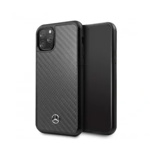 Husa Cover Mercedes Dynamic Carbon pentru iPhone 11 Pro Max MEHCN65RCABK Black