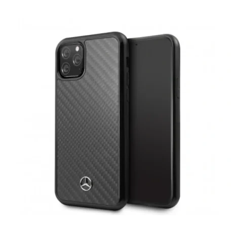Husa Cover Mercedes Dynamic Carbon pentru iPhone 11 Pro Max MEHCN65RCABK Black