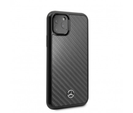 Husa Cover Mercedes Dynamic Carbon pentru iPhone 11 Pro Max MEHCN65RCABK Black thumb