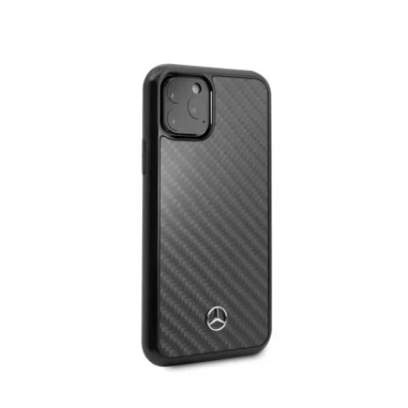 Husa Cover Mercedes Dynamic Carbon pentru iPhone 11 Pro Max MEHCN65RCABK Black