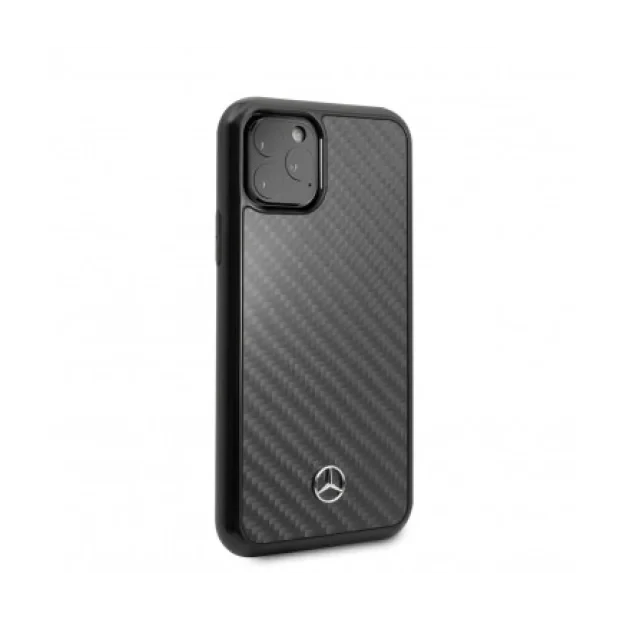 Husa Cover Mercedes Dynamic Carbon pentru iPhone 11 Pro Max MEHCN65RCABK Black