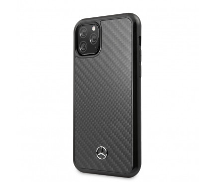 Husa Cover Mercedes Dynamic Carbon pentru iPhone 11 Pro Max MEHCN65RCABK Black thumb