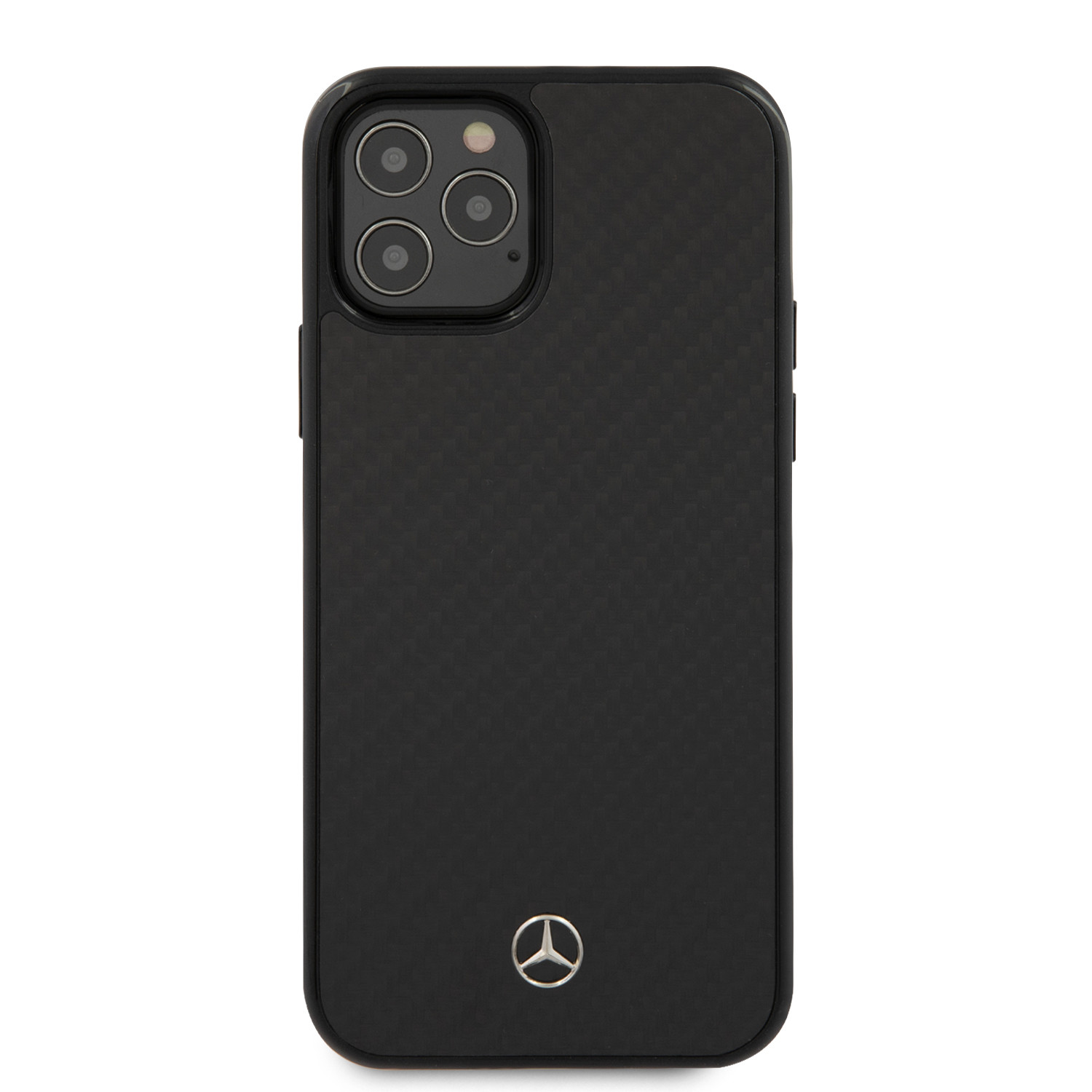 Husa Cover Mercedes Dynamic Carbon pentru iPhone 12/12 Pro Black thumb