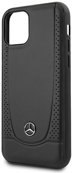 Husa Cover Mercedes Leather Urban pentru iPhone 12 Mini Black thumb