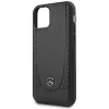 Husa Cover Mercedes Leather Urban pentru iPhone 12 Mini Black