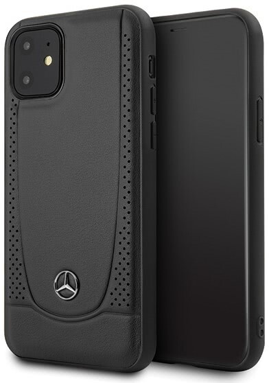 Husa Cover Mercedes Leather Urban pentru iPhone 12 Mini Black thumb