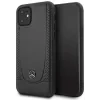 Husa Cover Mercedes Leather Urban pentru iPhone 12 Mini Black