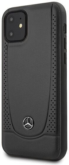 Husa Cover Mercedes Leather Urban pentru iPhone 12 Mini Black thumb