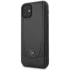 Husa Cover Mercedes Leather Urban pentru iPhone 12 Mini Black