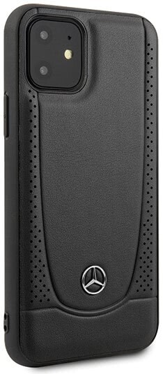 Husa Cover Mercedes Leather Urban pentru iPhone 12 Mini Black thumb