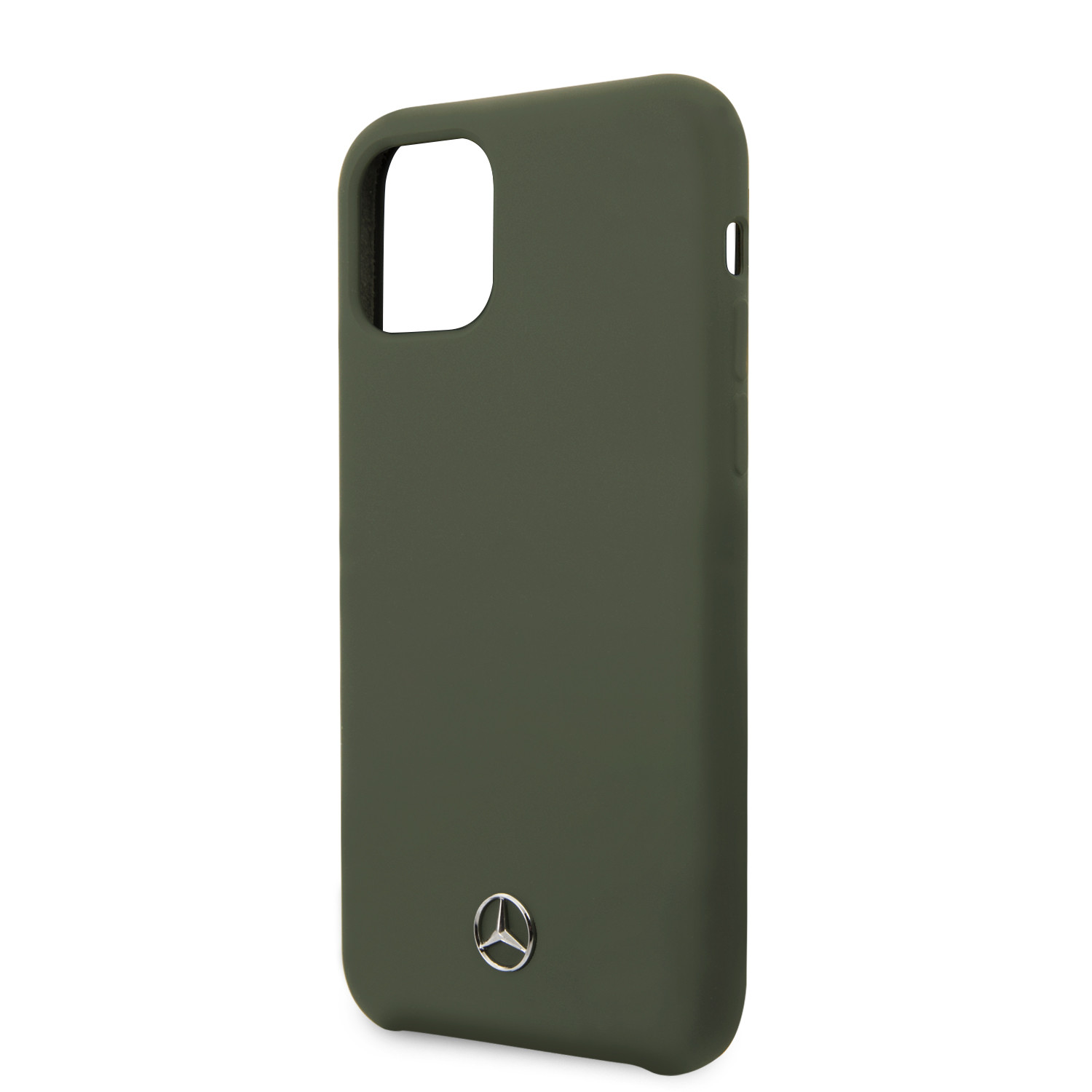 Husa Cover Mercedes Microfiber Lining pentru iPhone 11 Pro Verde thumb