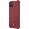 Husa Cover Mercedes Silicone pentru iPhone 11 Pro Max MEHCN65SILRE Rosu