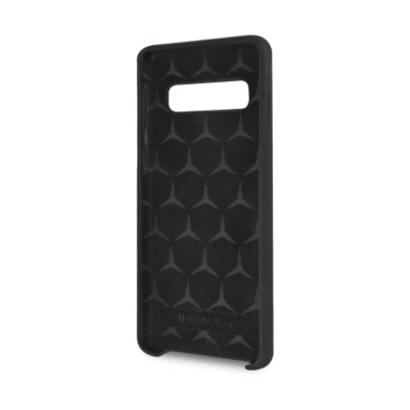Husa Cover Mercedes Silicone pentru Samsung Galaxy S10 Black
