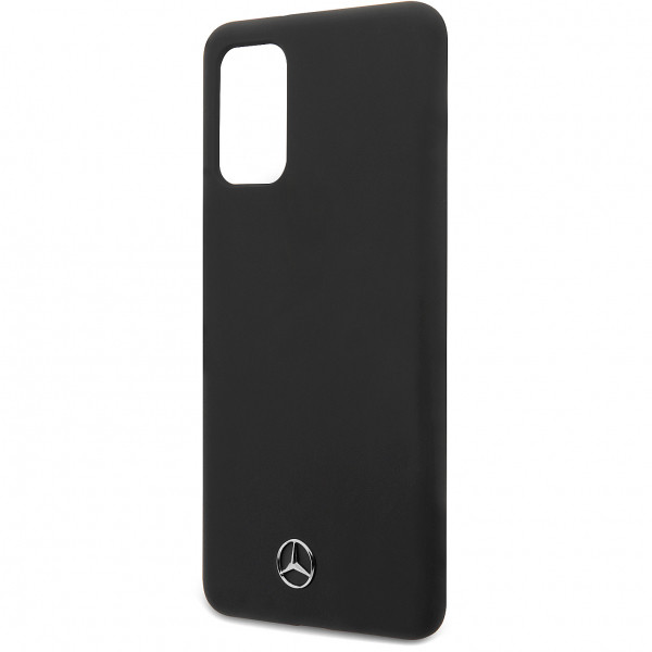 Husa Cover Mercedes Silicone pentru Samsung Galaxy S20 Negru thumb