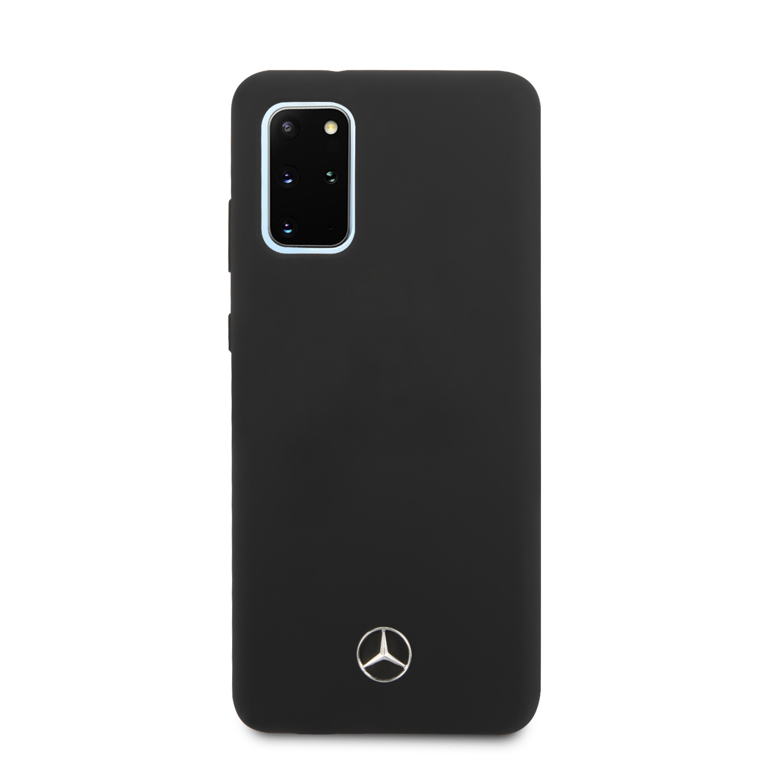 Husa Cover Mercedes Silicone pentru Samsung Galaxy S20 Plus MEHCS67SILSB Negru thumb