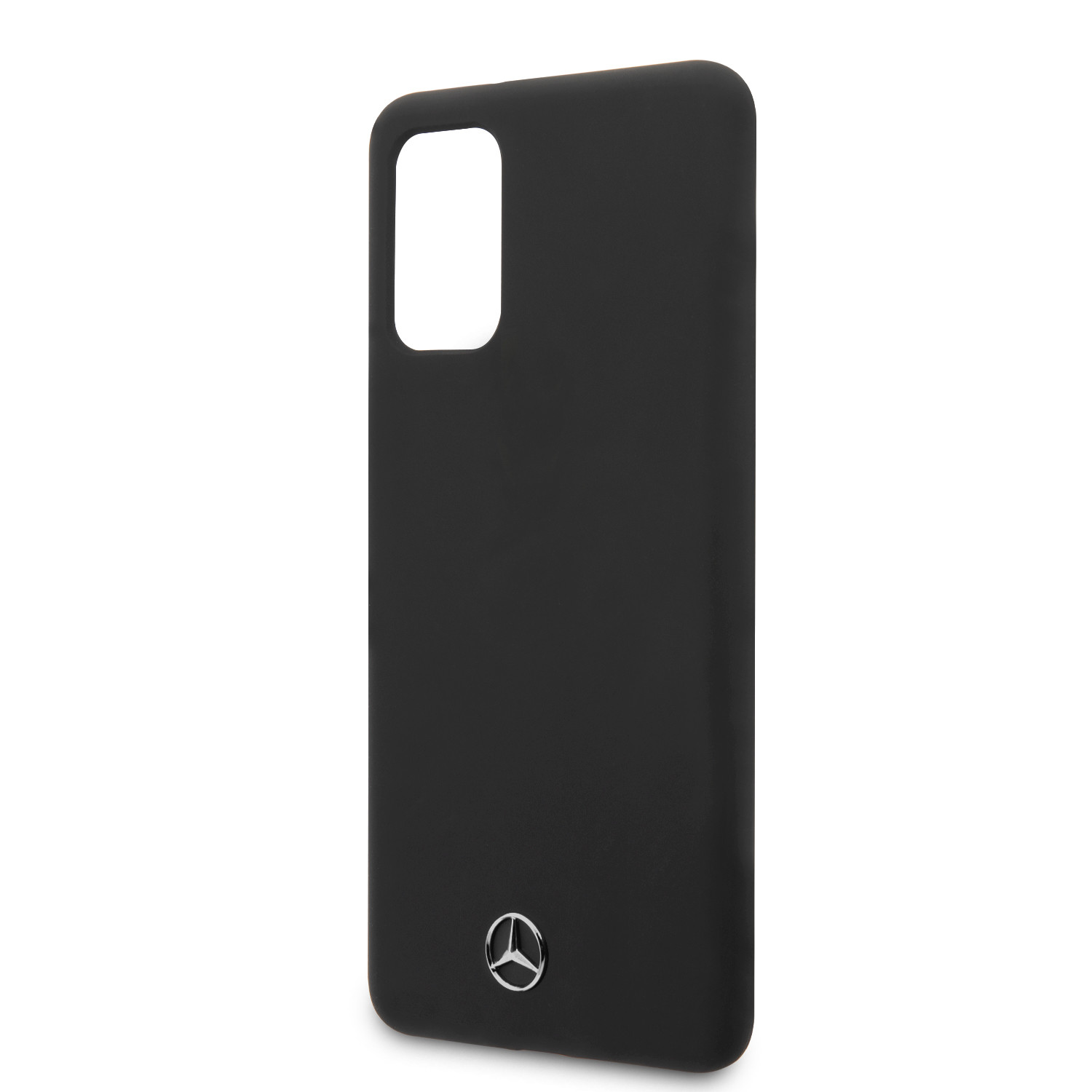 Husa Cover Mercedes Silicone pentru Samsung Galaxy S20 Plus MEHCS67SILSB Negru thumb