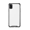 Husa Cover Mercury Hard Wonder pentru Samsung Galaxy A21s Transparent Rama Negru