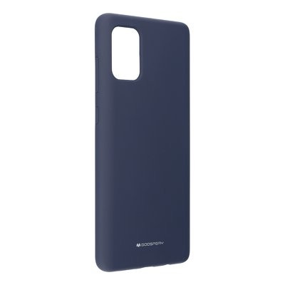 Husa Cover Mercury Silicon Jellysoft pentru Samsung Galaxy A21 Albastru thumb