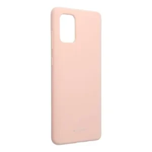 Husa Cover Mercury Silicon Jellysoft pentru Samsung Galaxy A21 Nude