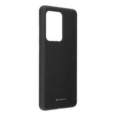 Husa Cover Mercury Silicon Jellysoft pentru Samsung Galaxy S20 Ultra Negru thumb