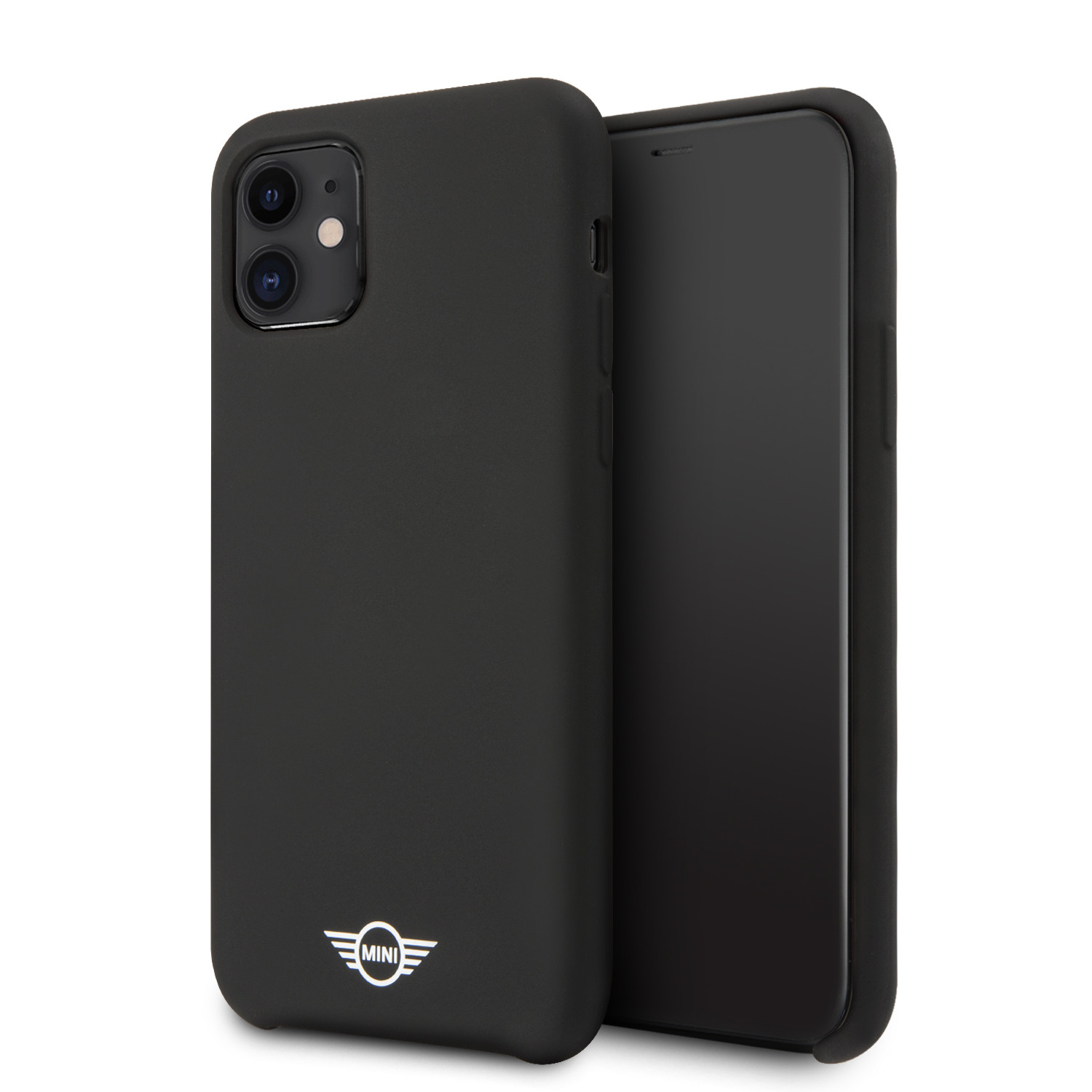 Husa Cover Mini Cooper Silicone pentru iPhone 11 Negru thumb