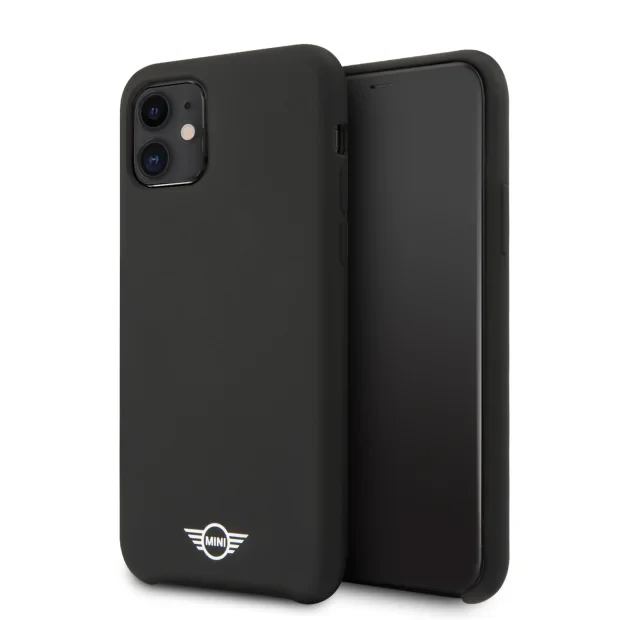 Husa Cover Mini Cooper Silicone pentru iPhone 11 Negru