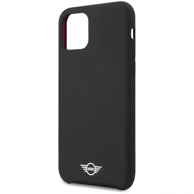 Husa Cover Mini Cooper Silicone pentru iPhone 11 Pro, Negru
