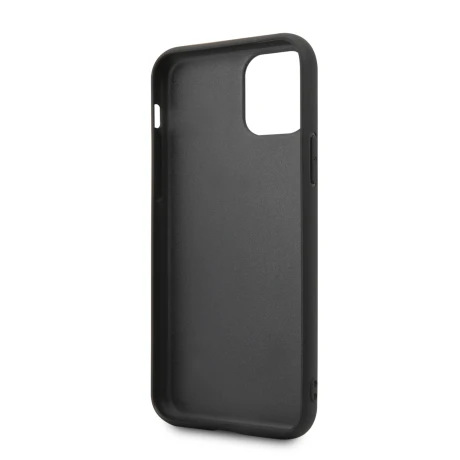 Husa Cover Mini Cooper Stitched Crossing Lines pentru iPhone 11 Pro Negru