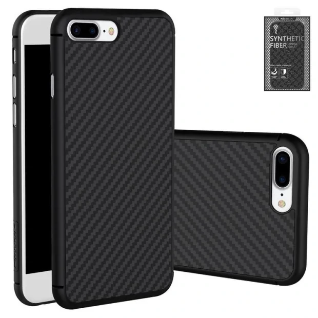 Husa Cover Nillkin Fiber Hard Pentru Iphone 8/Se 2 Negru