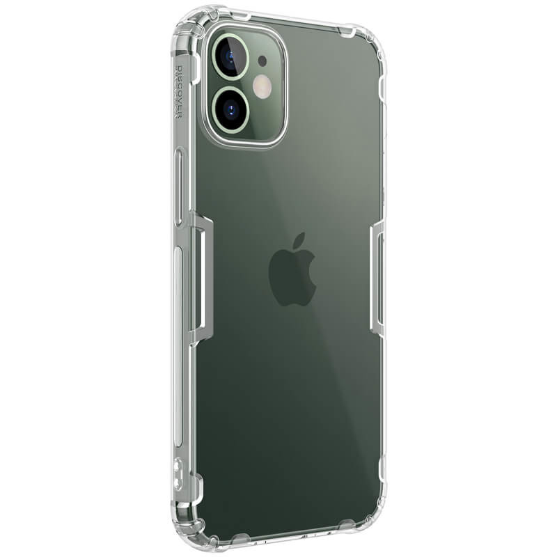 Husa Cover Nillkin Nature Silicon Slim pentru iPhone 12 Mini Transparent thumb