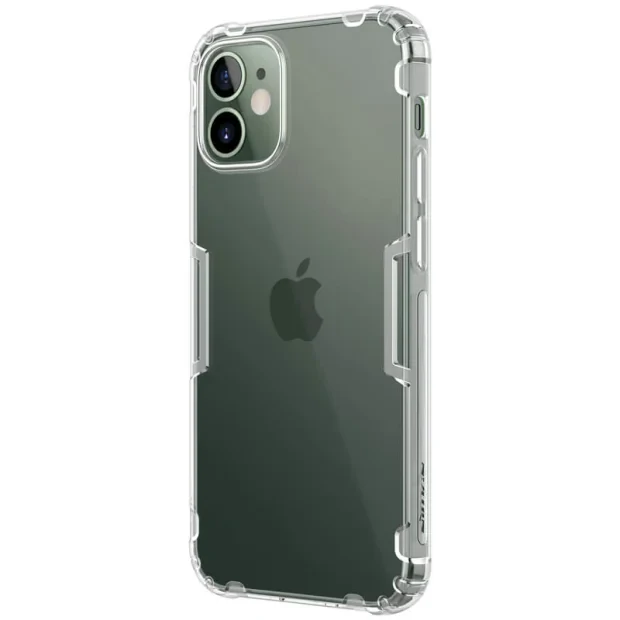 Husa Cover Nillkin Nature Silicon Slim pentru iPhone 12 Mini Transparent