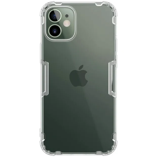 Husa Cover Nillkin Nature Silicon Slim pentru iPhone 12 Mini Transparent