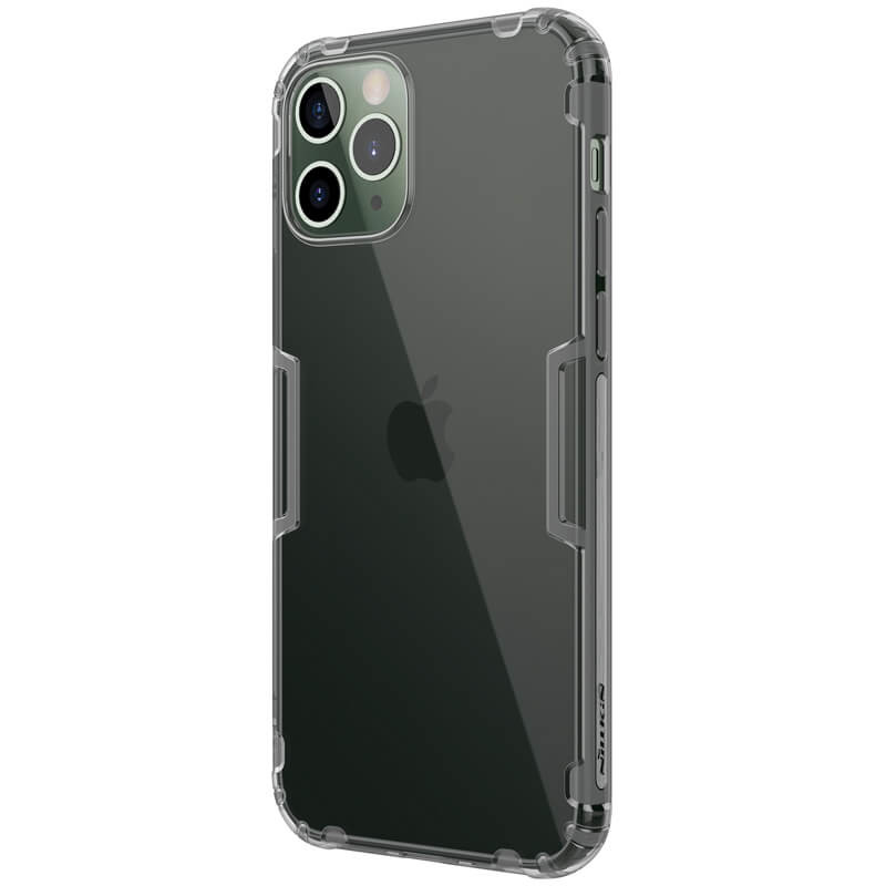 Husa Cover Nillkin Nature Silicon Slim pentru iPhone 12 Pro Max Fumuriu thumb