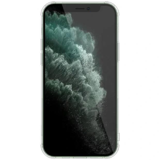 Husa Cover Nillkin Nature Silicon Slim pentru iPhone 12 Pro Max Transparent