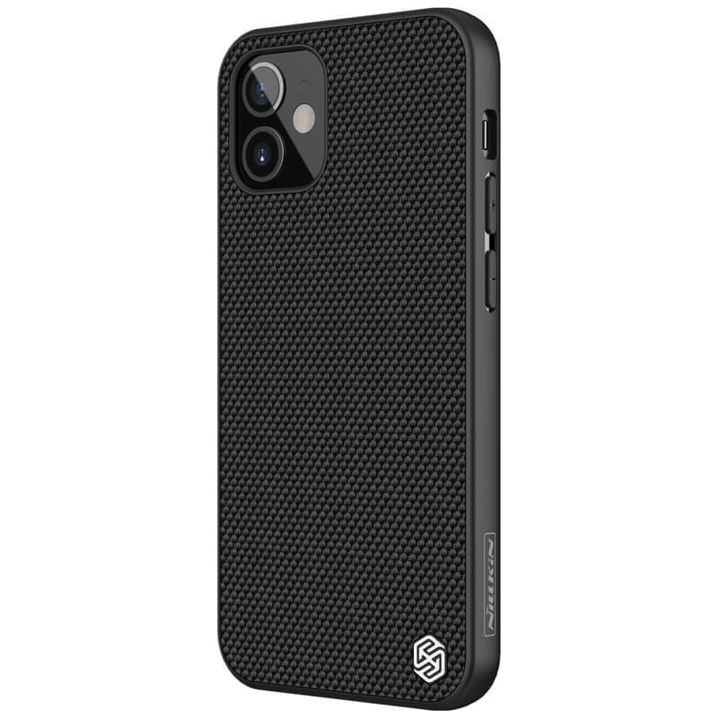 Husa Cover Nillkin Textured pentru iPhone 12 Mini Negru thumb