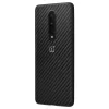 Husa Cover Plastic Bumper Karbon pentru OnePlus 8, Negru