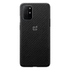 Husa Cover Plastic Bumper Karbon pentru OnePlus 8T Negru