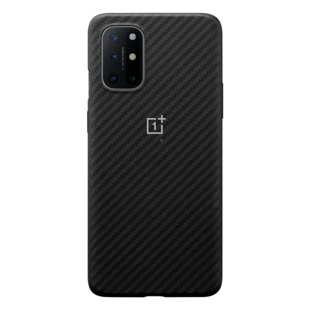 Husa Cover Plastic Bumper Karbon pentru OnePlus 8T Negru