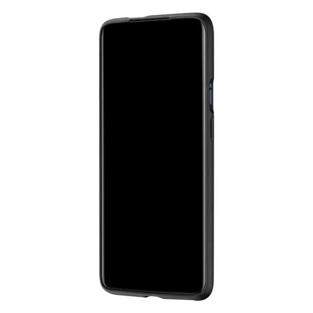 Husa Cover Plastic Bumper Nylon pentru OnePlus 7T Pro Negru