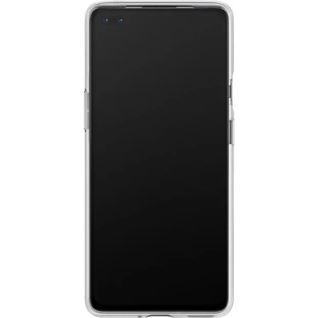 Husa Cover Plastic Bumper pentru OnePlus Nord Transparent