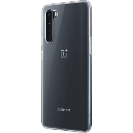 Husa Cover Plastic Bumper pentru OnePlus Nord Transparent