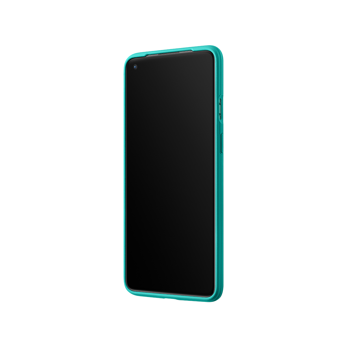 Husa Cover Plastic Bumper Sandstone pentru OnePlus 8T Albastru thumb