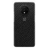 Husa Cover Plastic Karbon pentru OnePlus 7T Negru