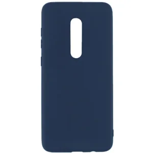 Husa Cover Senso Silicon Soft Mat pentru Xiaomi Mi 9 Pro Albastru